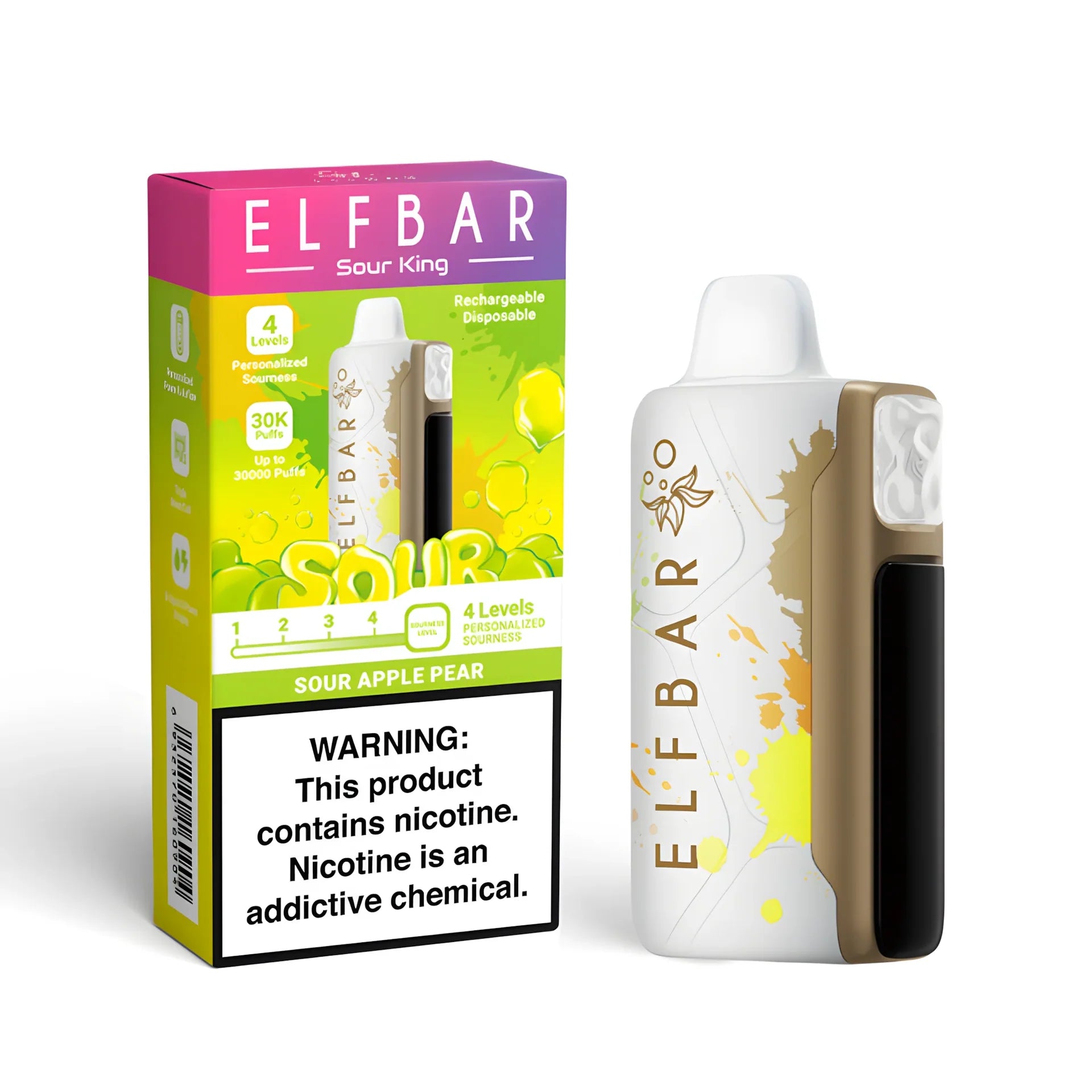 Elf Bar Sour King 30000 30K Puffs Disposable Vape – Euro Ecig
