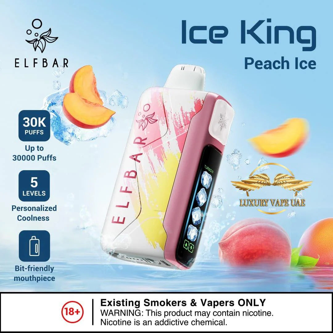 Elf Bar Ice King 30000 30K Puffs Disposable Vape