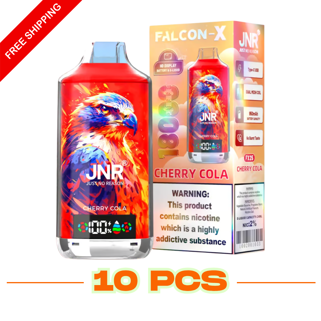 18000 puffs disposable vape wholesale 10 PCS) JNR Falcon-X 18K 2% Lost Mary MT15000 Turbo Flum Mello 20000 Vol Select Flavor ::Cherry Fiesta