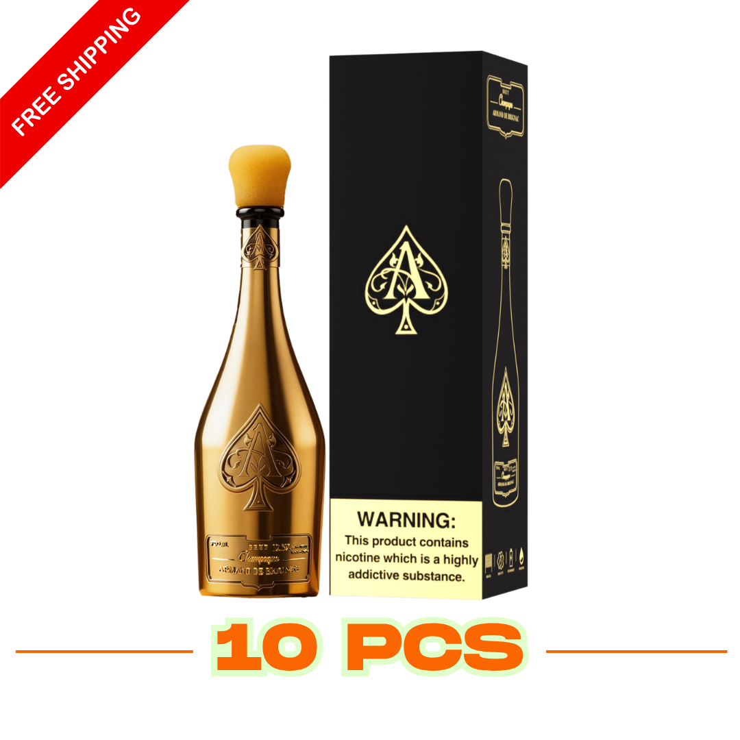 solaris disposable vape Solaris ARMAND DE BRIGNAC Champagne 50000 Puffs Disposable Vape