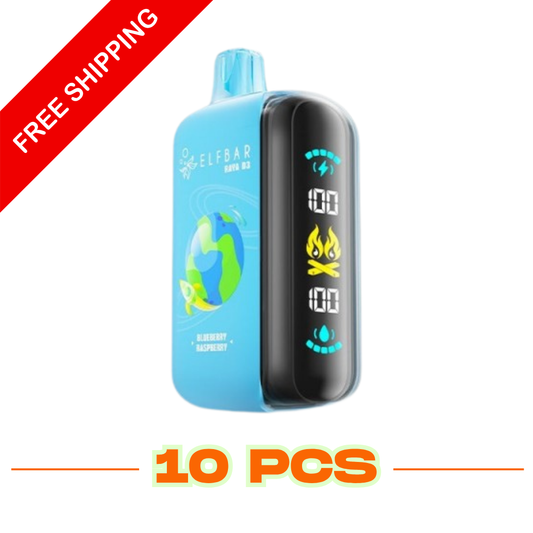 (10 PCS) Elfbar Raya D3 25000 25K Puffs Disposable Vape