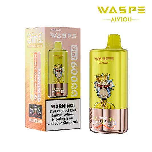 WASPE AIVIOU 60000 60K Puffs 3in1 Disposable Vape