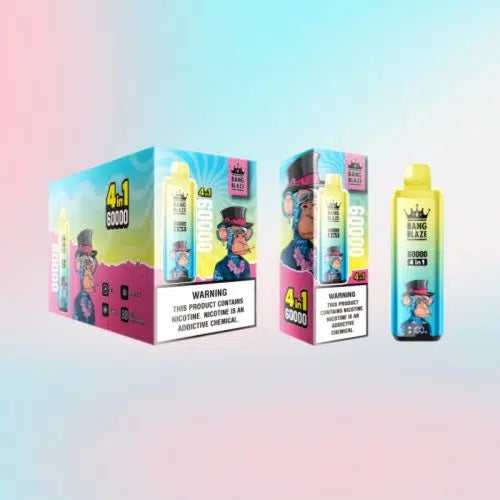 Bang Blaze 60000 60K Puffs 4 in 1 Flavor Switch Disposable Vape