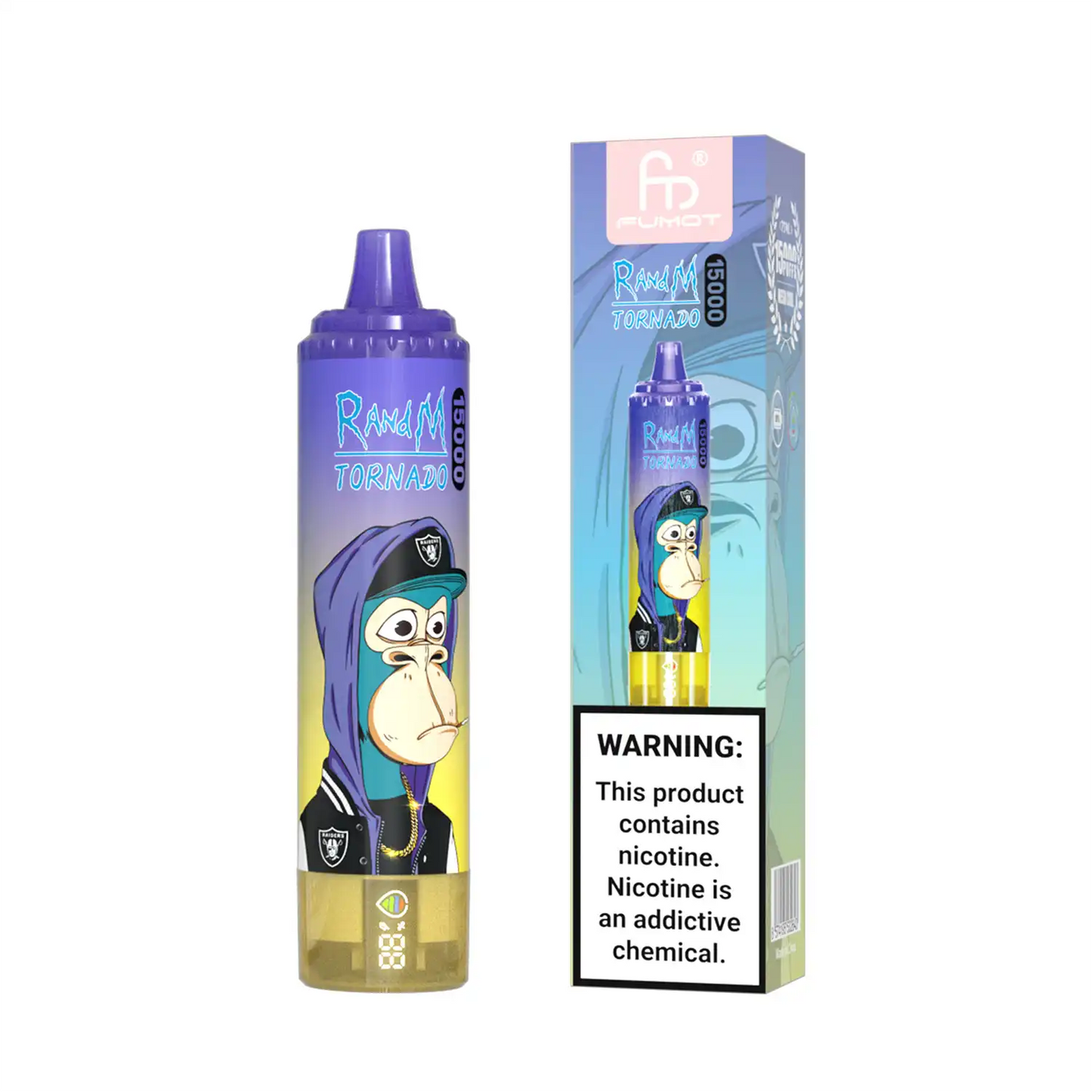 Fumot RandM Tornado 15000 15K Puffs Disposable Vape