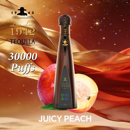 Don Leon Tequila Vape 30000 Puffs 2% Disposable Vape Juicy Peach