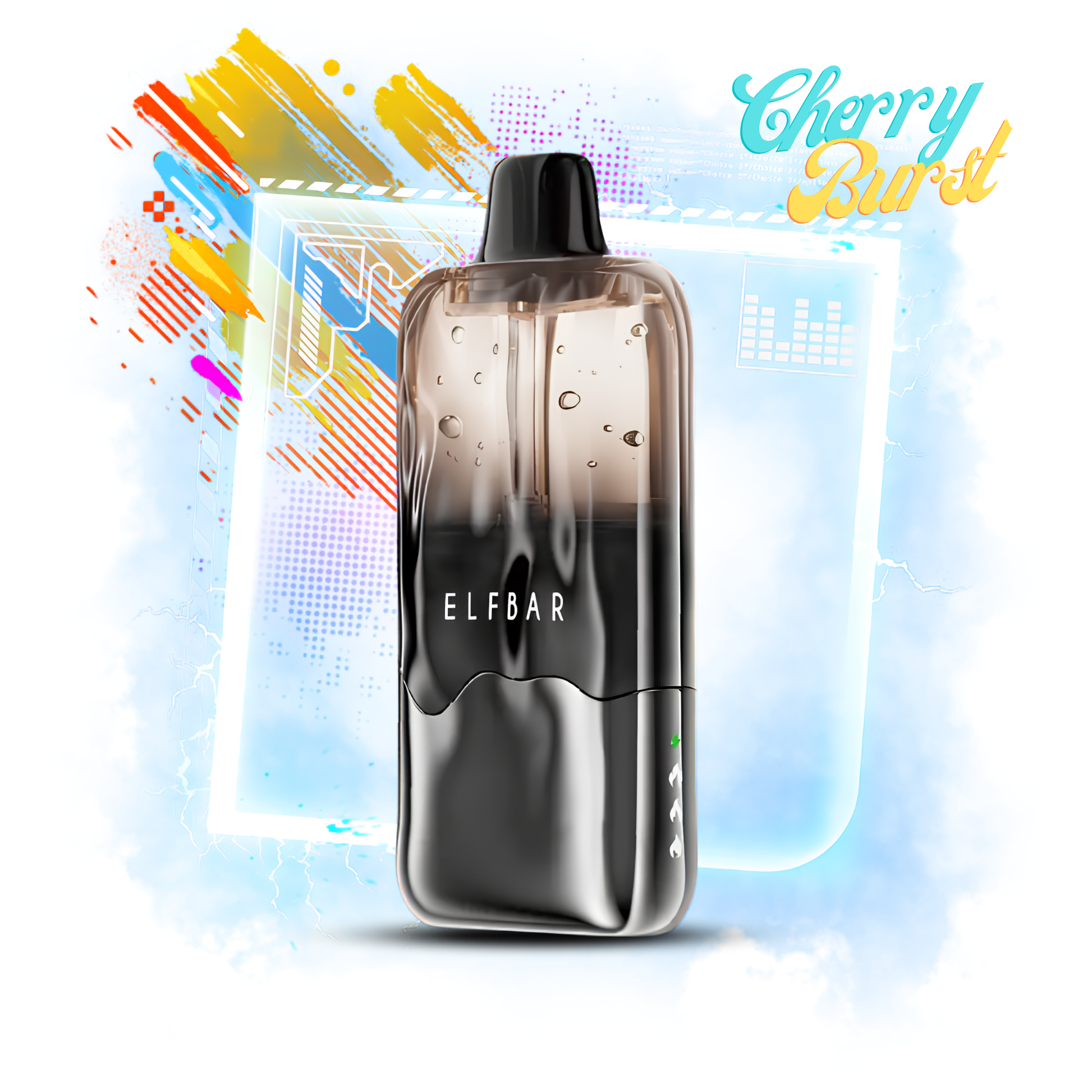ELFBAR DUKE 30000 30K Puffs Disposable Vape 50mg Wholesale Cherry Burst