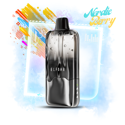 ELFBAR DUKE 30000 30K Puffs Disposable Vape 50mg Wholesale Nordic Berry