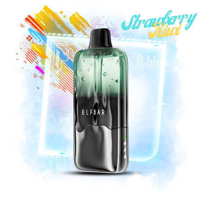 ELFBAR DUKE 30000 30K Puffs Disposable Vape 50mg Wholesale Strawberry Kiwi