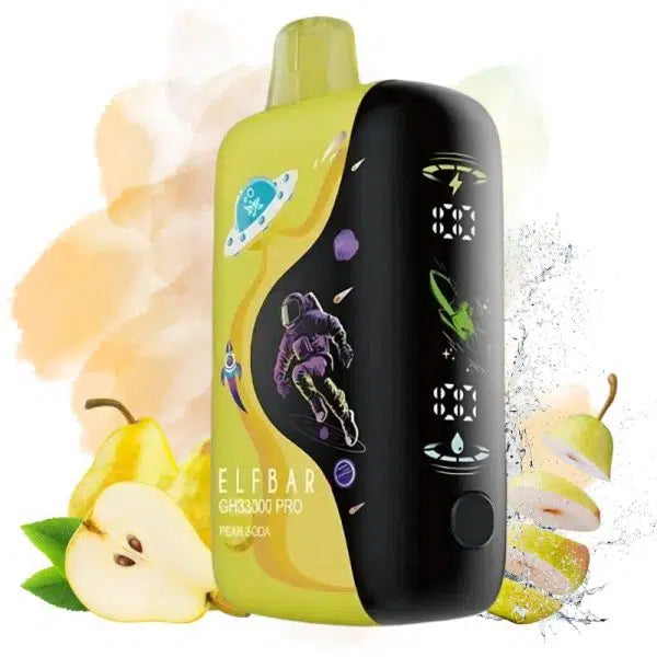 ELF BAR GH33000 PRO 33000 33K Puffs Disposable Vape Pear Soda