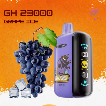 Elf Bar GH23000 23000 Puffs Disposable Vape 50mg Wholesale Grape Ice