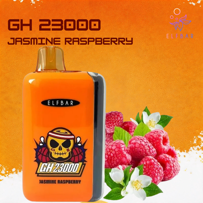 Elf Bar GH23000 23000 Puffs Disposable Vape 50mg Wholesale Jasmine Raspberry
