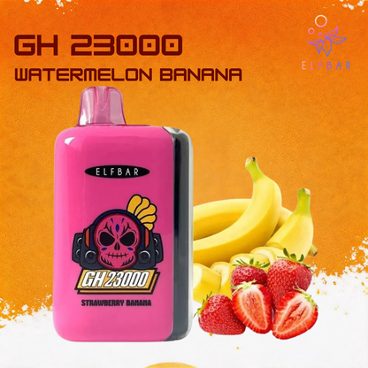 Elf Bar GH23000 23000 Puffs Disposable Vape 50mg Wholesale Watermelon Banana