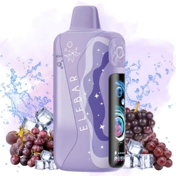 Elf Bar Lush King Pro 40000 Puffs 50mg Disposable Vape Black Grape Ice