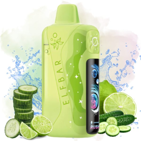 Elf Bar Lush King Pro 40000 Puffs 50mg Disposable Vape Cucumber Lime
