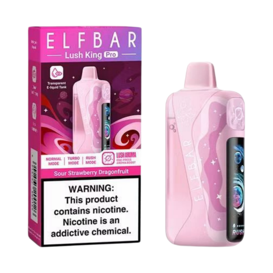 Elf Bar Lush King Pro 40000 Puffs 50mg Disposable Vape Package