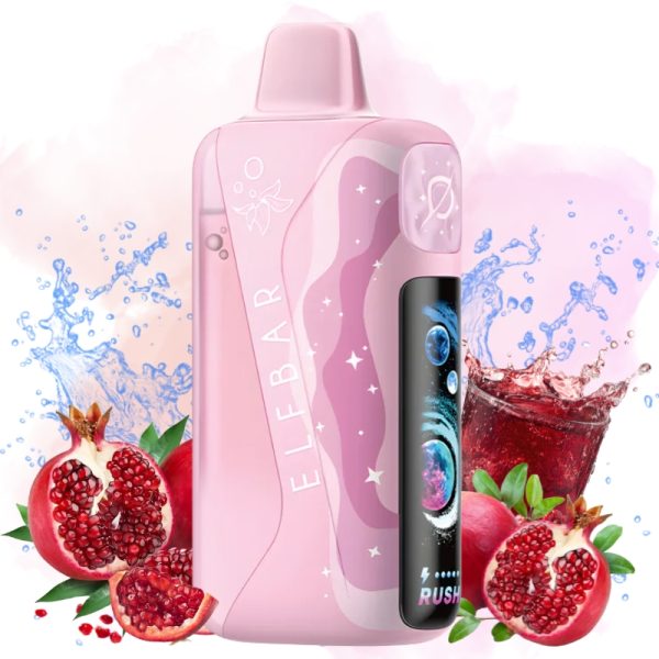 Elf Bar Lush King Pro 40000 Puffs 50mg Disposable Vape Pomegranate Burst