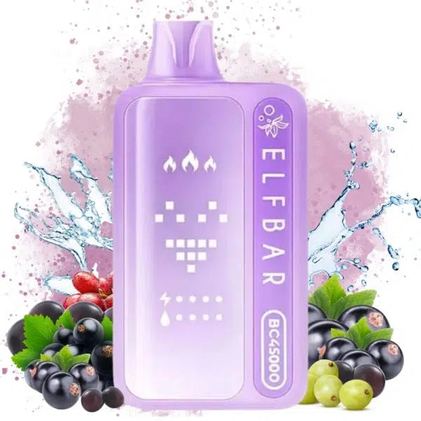 Elfbar BC45000 45K 45000Puffs 50mg Disposable Vape Blackcurrant Grape