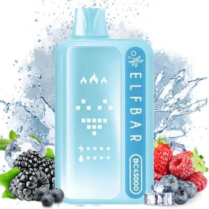 Elfbar BC45000 45K 45000Puffs 50mg Disposable Vape Blue Razz Ice