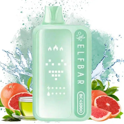 Elfbar BC45000 45K 45000Puffs 50mg Disposable Vape Grapefruit Green Tea