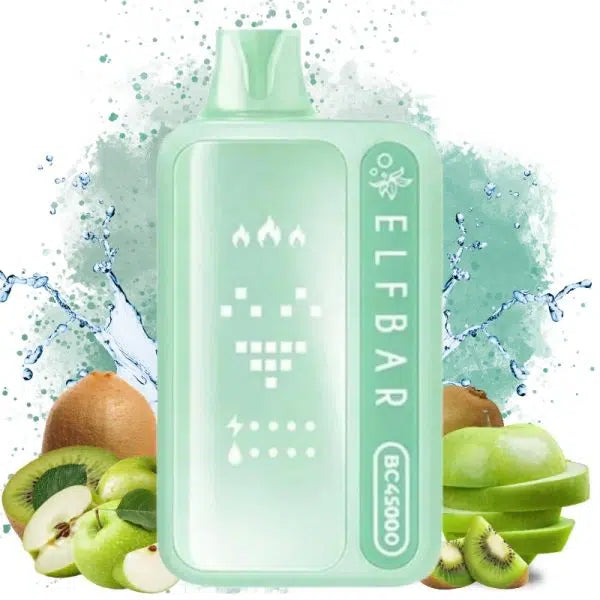 Elfbar BC45000 45K 45000Puffs 50mg Disposable Vape Sour Apple Kiwi