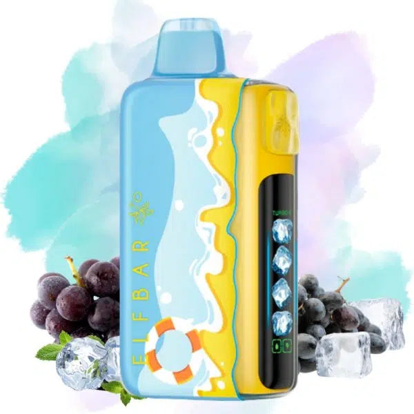 Elfbar Ice King Summer Edition 40000 Puffs 50mg Disposable Vape Wholesale Grape Ice