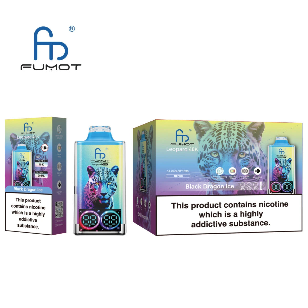 Fumot Leopard 40K Puffs disposable vape