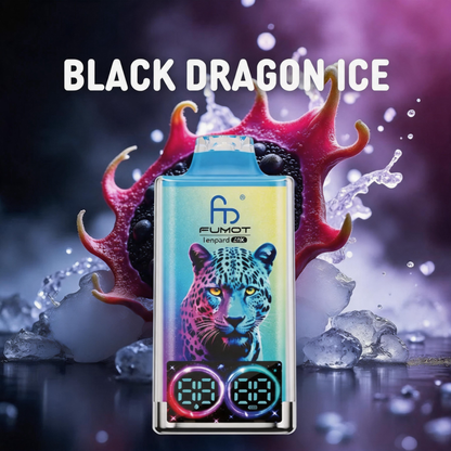 Fumot Leopard 40K Puffs Disposable Vape 20mg Wholesale Black Dragon Ice