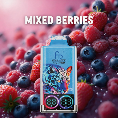 Fumot Leopard 40K Puffs Disposable Vape 20mg Wholesale Mixed Berries