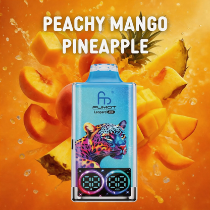 Fumot Leopard 40K Puffs Disposable Vape 20mg Wholesale Peach Mango Pineapple