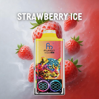 Fumot Leopard 40K Puffs Disposable Vape 20mg Wholesale Strawberry Ice
