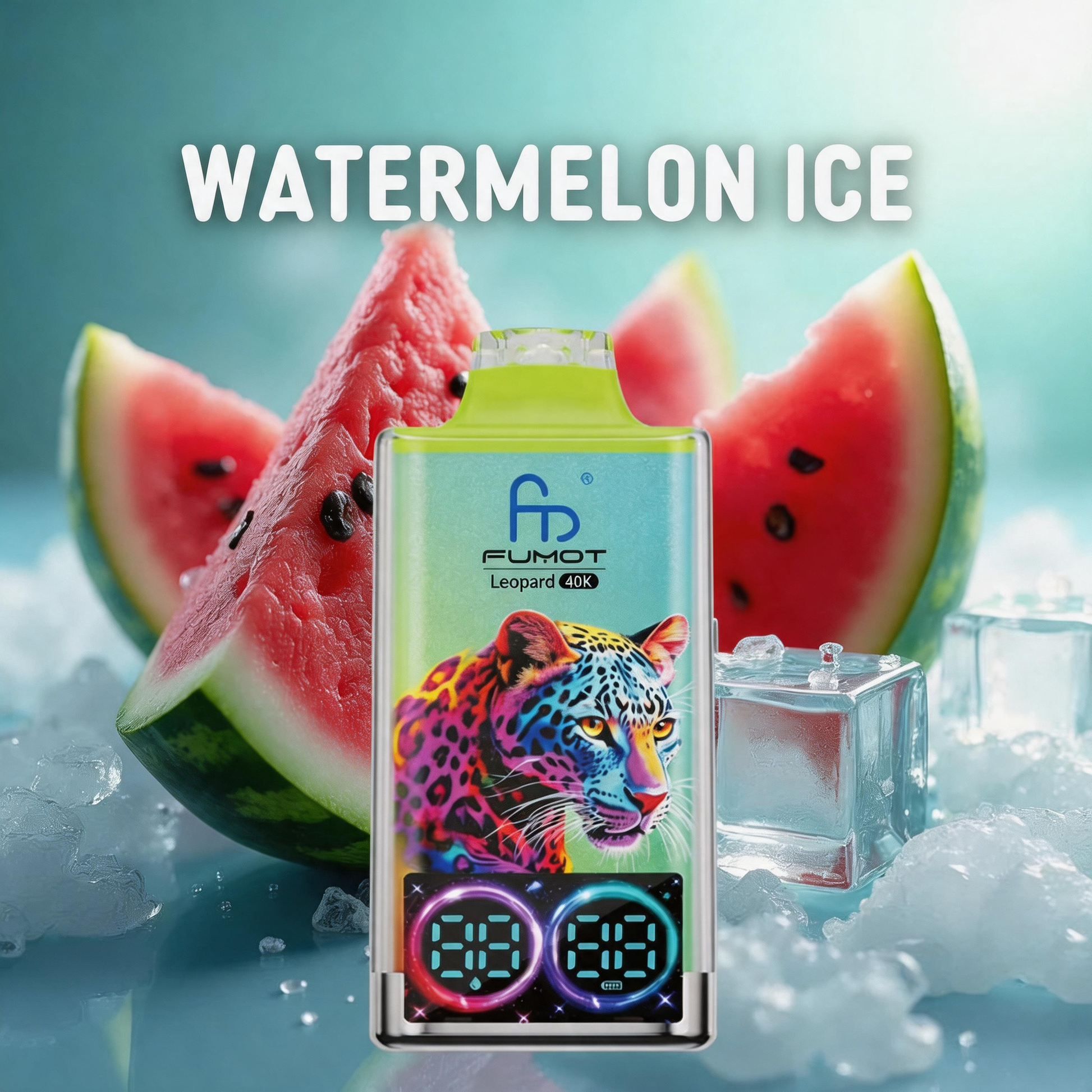 Fumot Leopard 40K Puffs Disposable Vape 20mg Wholesale Watermelon Ice