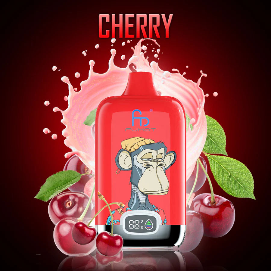 Fumot RandM Digital Box 12000 Disposable Vape 20mg Wholesale Cherry