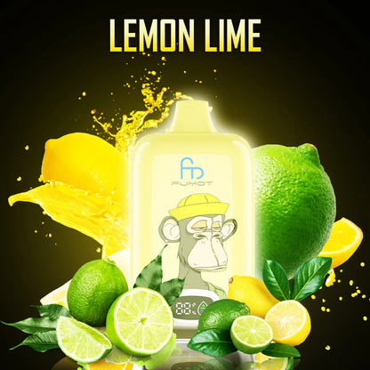 Fumot RandM Digital Box 12000 Disposable Vape 20mg Wholesale Lemon Lime