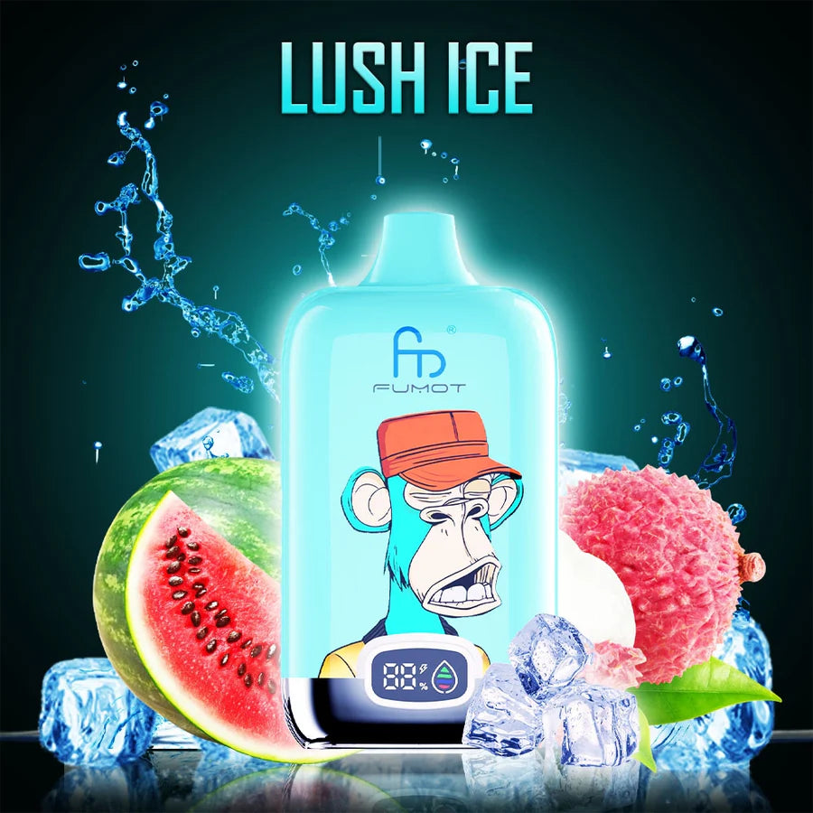 Fumot RandM Digital Box 12000 Disposable Vape 20mg Wholesale Lush Ice