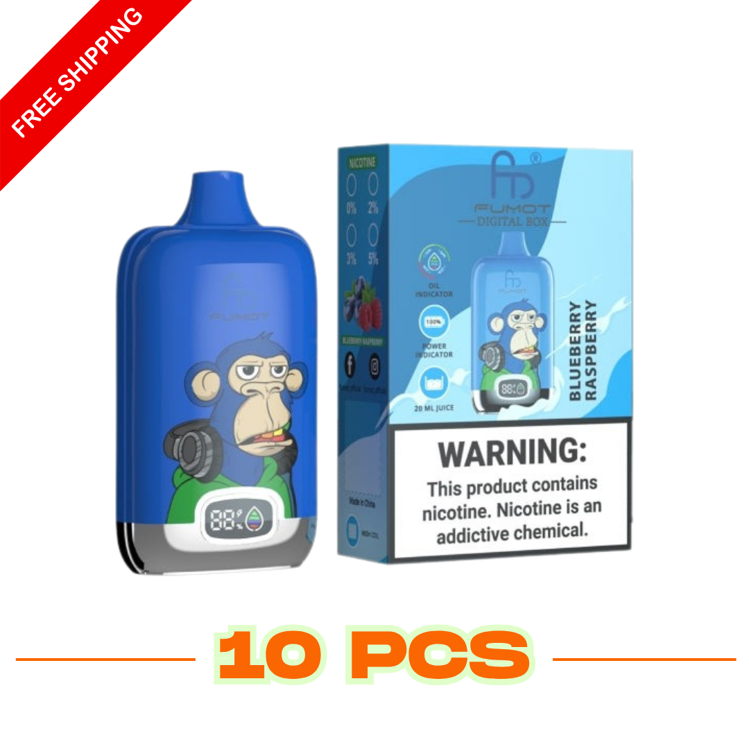 Fumot RandM Digital Box 12000 Disposable Vape 20mg Wholesale Package