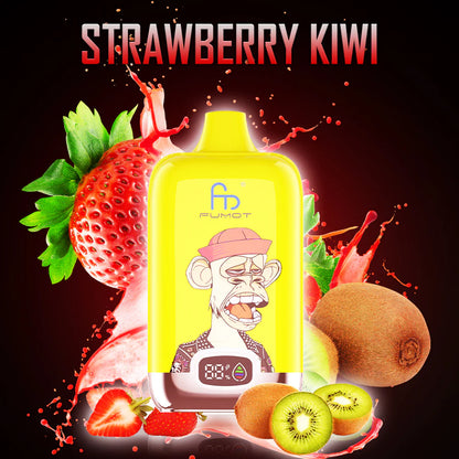Fumot RandM Digital Box 12000 Disposable Vape 20mg Wholesale Strawberry Kiwi