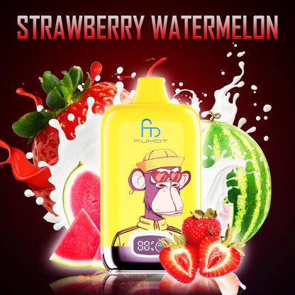 Fumot RandM Digital Box 12000 Disposable Vape 20mg Wholesale Strawberry Watermelon