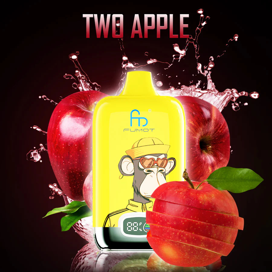 Fumot RandM Digital Box 12000 Disposable Vape 20mg Wholesale Two Apple