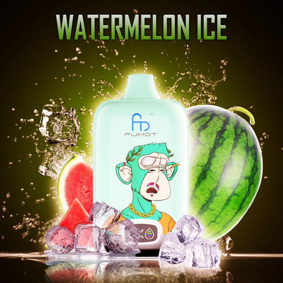 Fumot RandM Digital Box 12000 Disposable Vape 20mg Wholesale Watermelon Ice