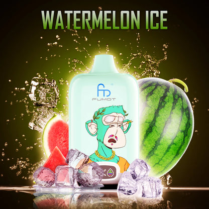 Fumot RandM Digital Box 12000 Disposable Vape 20mg Wholesale Watermelon Ice