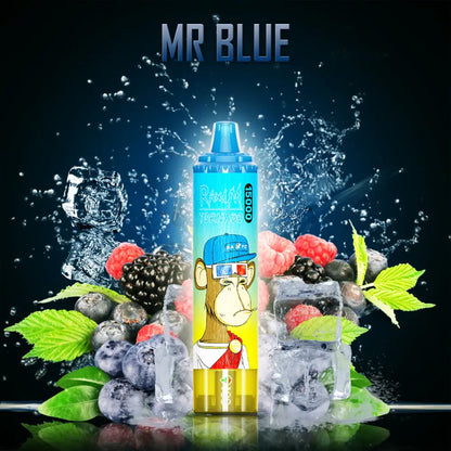 Fumot RandM Tornado 15000 15K Puffs Disposable Vape 20mg Wholesale Mr Blue