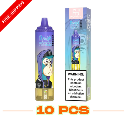 Fumot RandM Tornado 15000 15K Puffs Disposable Vape 20mg Wholesale Package