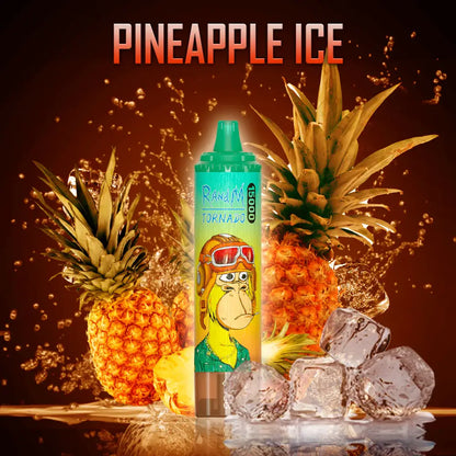 Fumot RandM Tornado 15000 15K Puffs Disposable Vape 20mg Wholesale Pineapple Ice