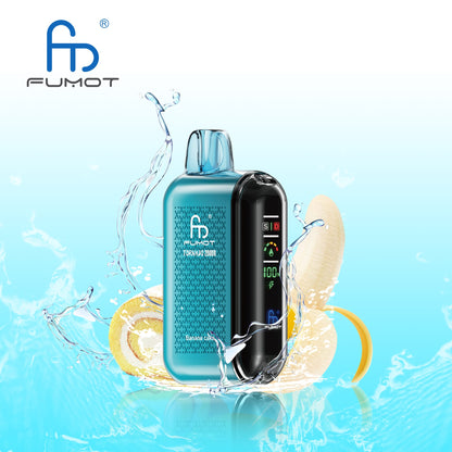Fumot Tornado 20000 Dual Mesh Disposable Vape 20mg Banana Cake