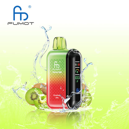 Fumot Tornado 20000 Dual Mesh Disposable Vape 20mg Strawberry Kiwi