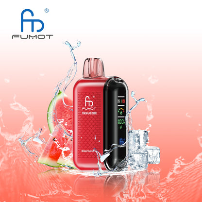 Fumot Tornado 20000 Dual Mesh Disposable Vape 20mg Watermelon Ice
