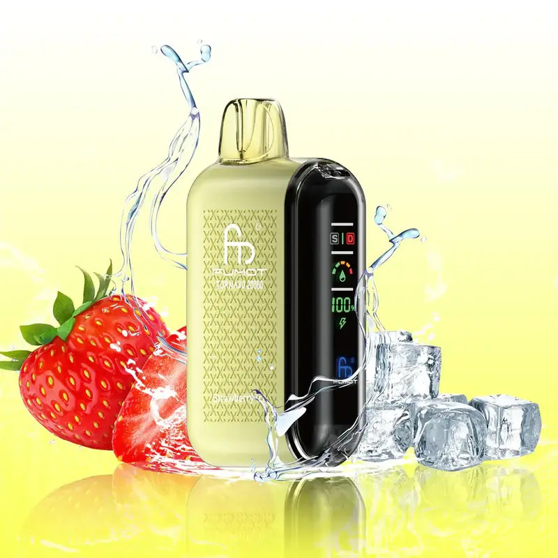  Fumot Tornado 20000 Dual Mesh Disposable Vape 20mg Wholesale Strawberry Ice