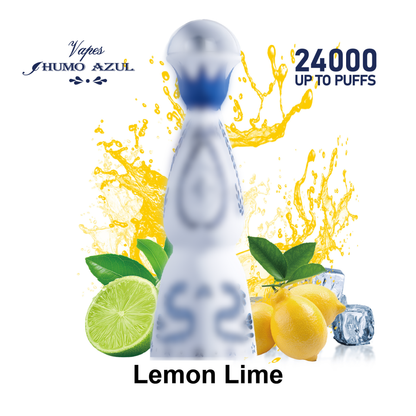 Humo Azul 24K 24000 Puffs Disposable Vape  Lemon Lime
