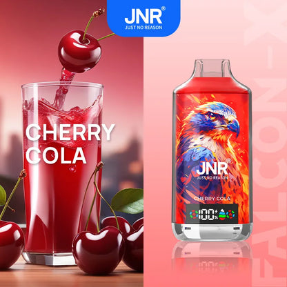 JNR Falcon-X 18000 18K Puffs Disposable Vape 20mg Wholesale Cherry Cola