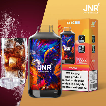 JNR Falcon 16000 16K Puffs Disposable Vape 20mg Wholesale Cola Ice